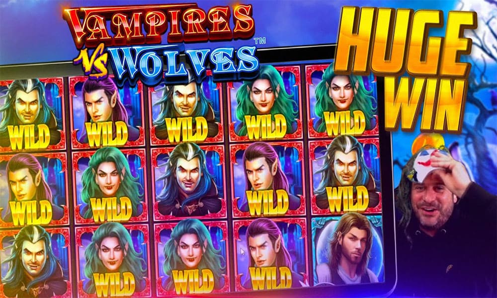 Pertempuran Malam di Permainan Slot Vampires vs Wolves